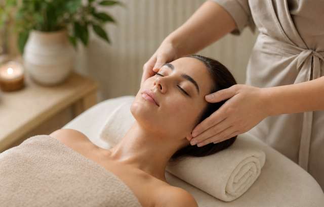 Массаж лица и головы: лёгкая SPA-пауза без долгой программы